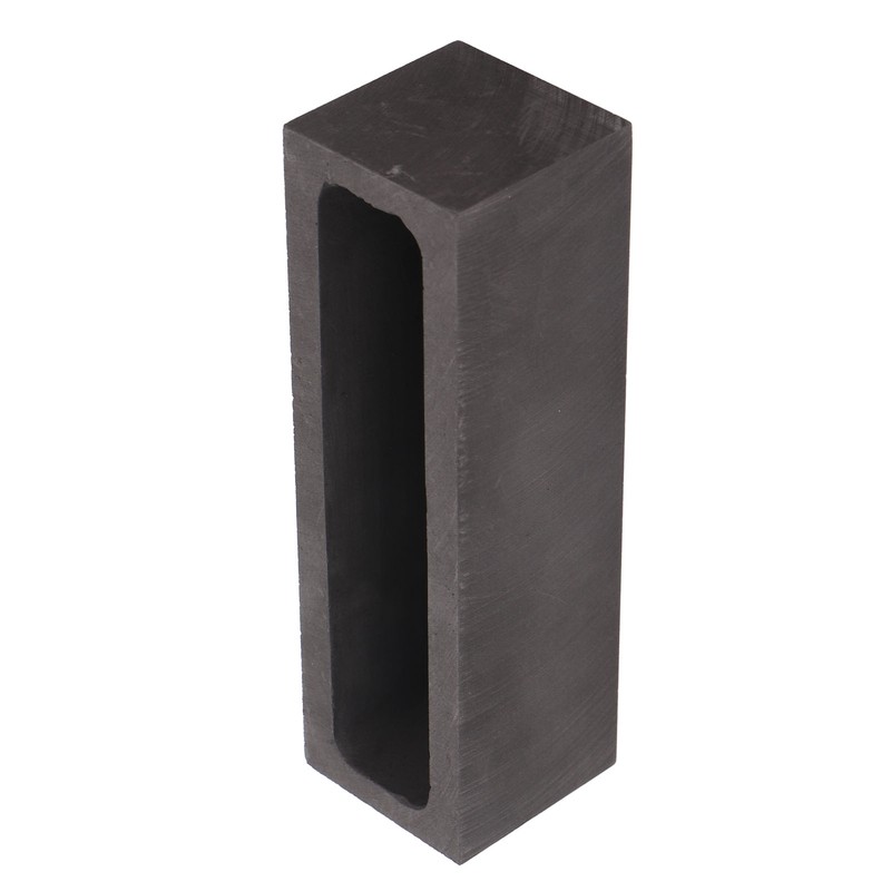 Graphite Ingot Mold Rectangular High Thermal Stability Metal Graphite Crucible