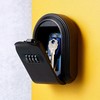 Thingymabob Secure Lockable Key Box with Combination (Black)