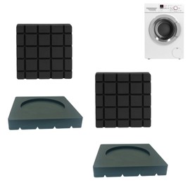 4 Pcs Anti Vibration Pads for Washing Machine, Washing Machine Anti Vibration Pads, Rubber Washing Machine Vibration Pads for Dry Cleaning Machines and Washing Machines, 2.36in Length