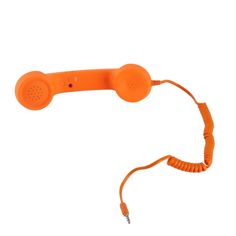 Cell Phone Handset USB C Radiation Proof Vintage Phone Handset
