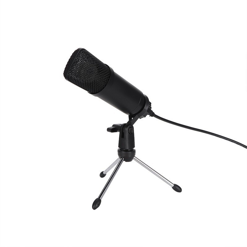 Portable Condenser USB Microphone for PC Laptop with Tripod Stand