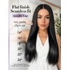 LUVME Invisible Clip in Hair Extensions Real Human Hair, 22