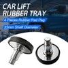 FUZIDDN 4-Pack 35mm Shaft Screw Up Car Lift Feet Pads