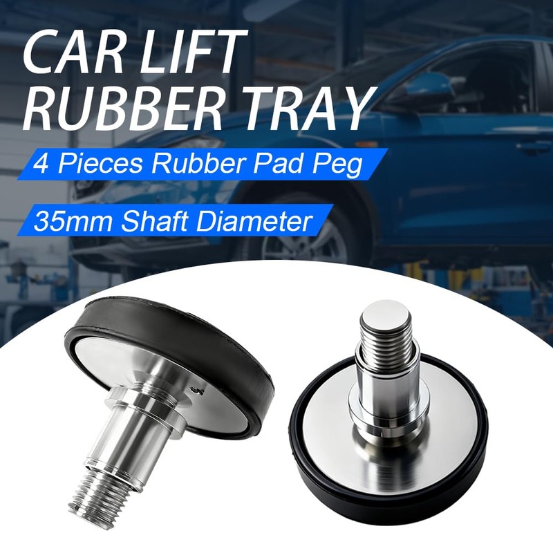 FUZIDDN 4-Pack 35mm Shaft Screw Up Car Lift Feet Pads