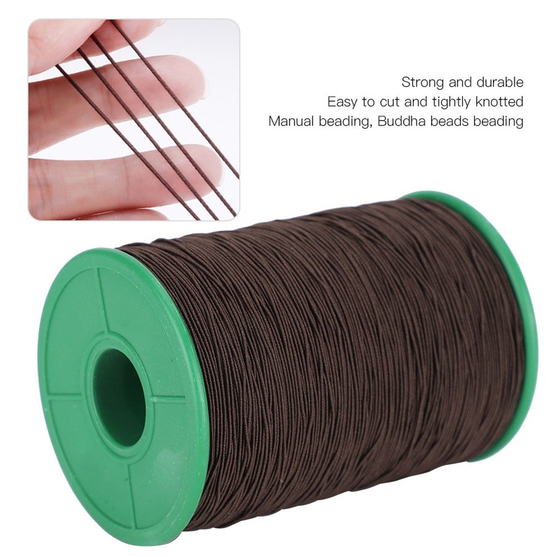 2 Roll Elastic Cord Beading Thread Bracelet Necklace Bead Making