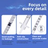 31G 1ml 1/2 Inch Lab Supplies, Disposable Individual Package, Pack