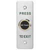 No-Touch Infrared Exit Button with Green LED, Indoor Stainless Steel