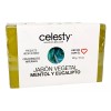 Celesty Kit 20 Pzs Jabón Vegetal Mentol Y Eucalipto 100g Glicerina