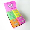 Hahademaru HM-100-B Hindaewashi Erasers, Neon Colors, Pack of 20