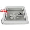 wangtney 1 Pack 14" RV Roof Vent for Camper Trailer