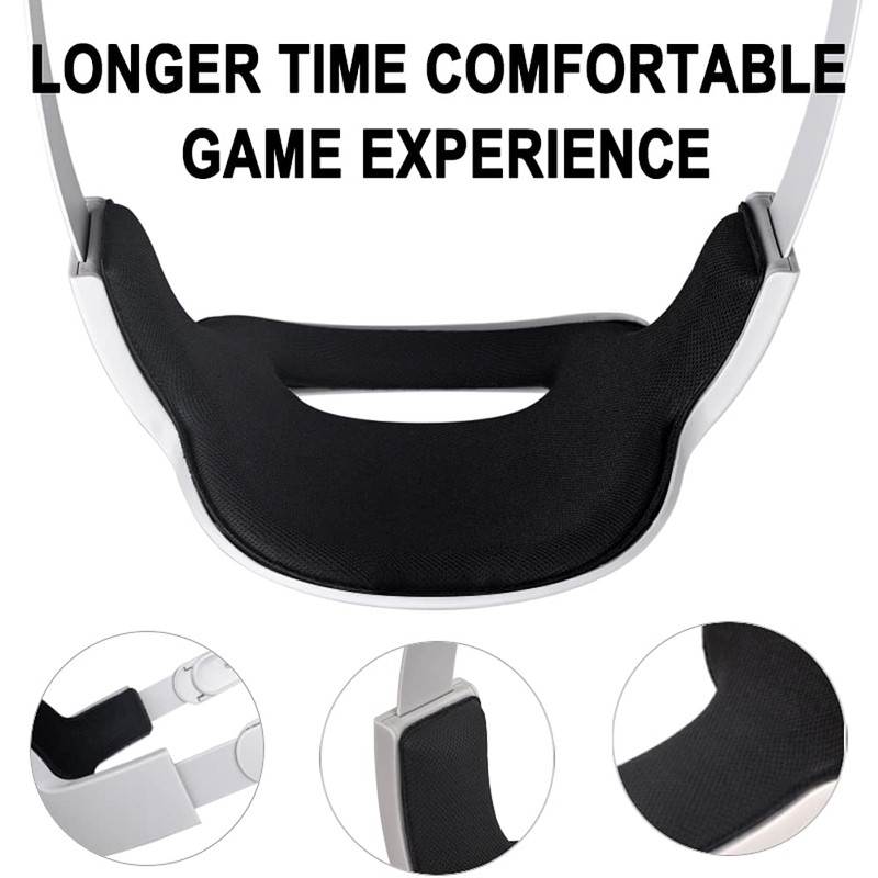 Adjustable Headband Connector for Quest 2 Headset Accessories Comfortable Cushion