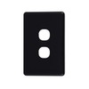4C | Classic 2 Gang Switch Polycarbonate Cover Plate -