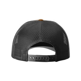 Richardson 115 Trucker Hat - Low Profile Adjustable Snapback Cap for Men & Women (US, Alpha, One Size, Carmel/Black)