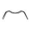 Alloy North Road Comfort Retro Handlebars 570mm x 22.2mm Polished