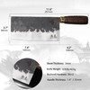 SHANGDAO Meat Cleaver Knife, 7.4 ″ Heavy Duty Razor Sharp