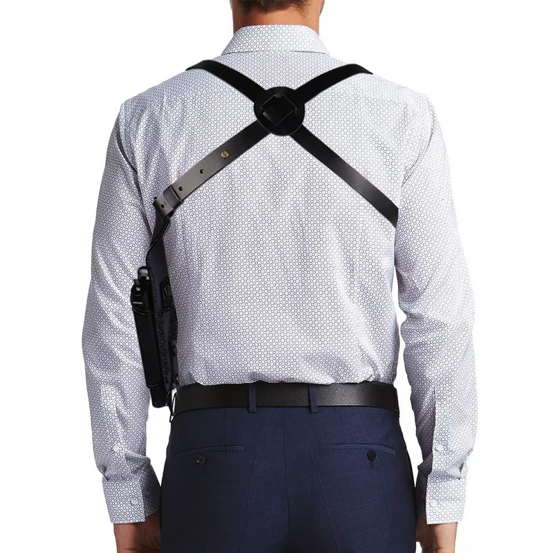 Lilcreek Leather Shoulder Holster for Concealed Carry,Vertical Shoulder Holsters with