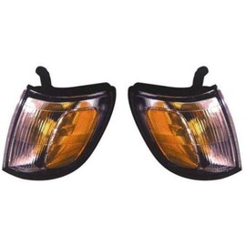 For 1997 1998 Toyota 4Runner Pair Driver and Passenger Side Turn Signal/Side Marker Light w/Bulbs TO2520151 TO2521151 | 81620-35311 81610-35311 ;