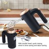300W Multifunctional Egg Beater 5 Gear Electric Egg Whisk Double