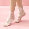 Disposable vinyl foot cover, vinyl socks, dead skin care, heel foot care 100 sheets 2ea