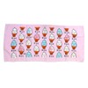 Soft Face Towel, Colorful Print, Long Towel, 13.4 x 29.5