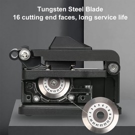 SKL 6C High Accuracy Fiber Optic Cable Cutter, Fiber Optic Cable Cutter, Fiber Optic Cable Cutting Tool (with bag)