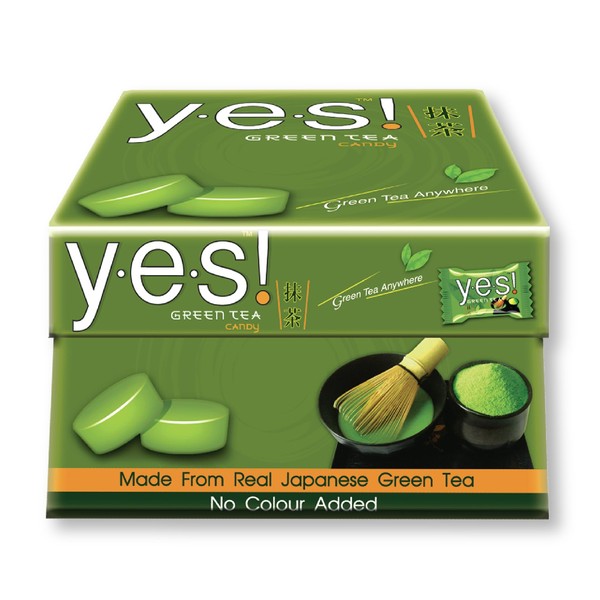 YES Green Tea Candy Made from Real Japanese Matcha, No