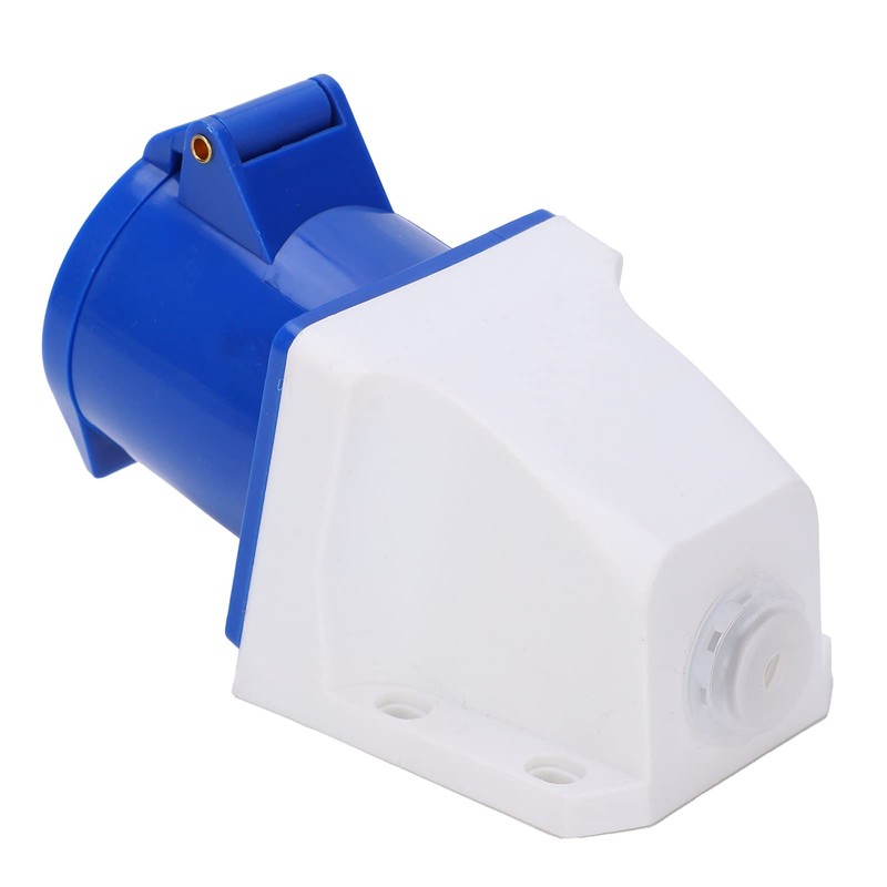 Single‑Phase Industrial Power Socket, 3‑Pin 1‑Phase Industrial Power Socket 32A