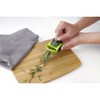 Fackelmann herb roller with herb scraper, cutting roller with sharp