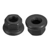 QUARKZMAN M8 Flange Hex Lock Nuts Grade 10.9 Carbon Steel