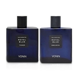 Bonin The Character Royal Blue Toner 140ml + Emulsion 140ml / 더 캐릭터 로열 블루 토너 140ml + 에멀전 140ml