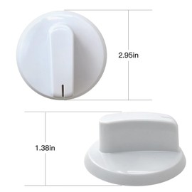 Dryer Timer Knob Dryer Main Control Knob Replacement for GE Hotpoint GTX22EASK0WW GTX22GASK0WW HTX21EASK0WW, AP6032623, PS11763058