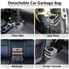 ELONGRIVER Car Trash Can Bin for Back Seat Leak Proof,