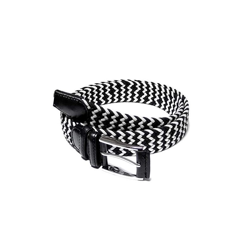 EVERSOUL Mesh Belt, 10 Colors, Stretchable, Elastic Belt, Braid, Business,