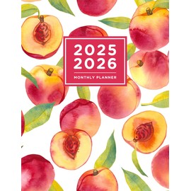 2025-2026 Monthly Planner: with Holidays and Inspirational Quotes, Large Two-Year Calendar with Monthly Overviews, Office Equipment and Supplies, Time ... Large Size 8.5x11 Inches, Glossy Cover