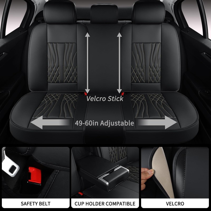 Breathable Universal Auto Top Leather Car Seat Cover - Car Accessories Seat Cover, Seat Cover For Car
