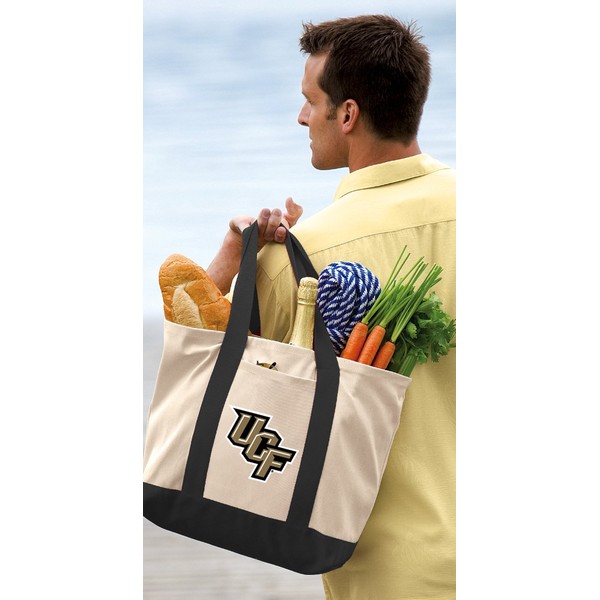 Broad Bay UCF Tote Bag or Official Canvas University of Central Florida Totes