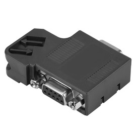 Uadme Profibus Plug, 6ES7 972-0BB41-0XA0 DP Plug Profibus Bus Connection Adapter, Integrated Connection Resistor, with Programming Interface, Transfer Rate up to 12 Mbit/s