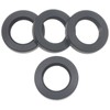 FDXGYH 4 Pcs 5/8"-27 Microphone Stand Nut Knurled Lock Nut