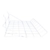 Exhivit Repisa Exhibidor De Alambron P/panel Ranurado Paq /10pzs