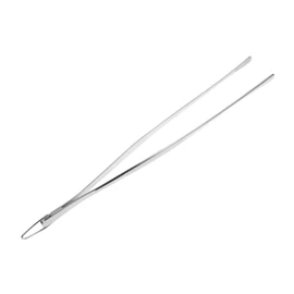 Ipetboom Stainless Steel Food Tweezers Tongs Long Kitchen Tool with Hook for Cooking BBQ and Catering Easy Grip Dishwasher Safe for Seafood and Desserts