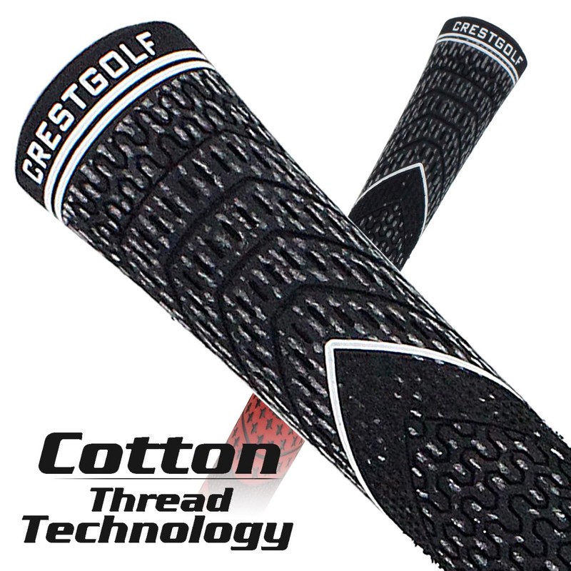 CRESTGOLF Updated Multi Compound Golf Grips for Golf Clubs Set