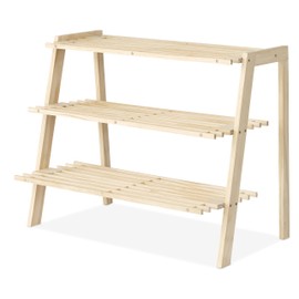 Whitmor 3-Tier Wood Shoe Shelves