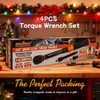 HORUSDY 1/4" Torque Wrench 4PCS Set, 20-240 in-lb Click Torque