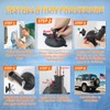 TEANTECH Suction Cup Flag Holder for RV,Camper Flag Pole, Car