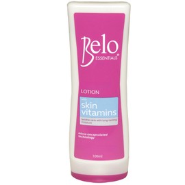 Belo Essentials Body Lotion with Skin Vitamins Lightweight Formula Quick Absorb Soft Texture for Daily Skincare - 100ml