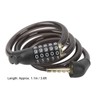 3.6ft Bicycle Lock with Mounting Bracket Anti Theft Universal 5