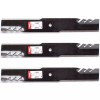 Oregon 3PK Oregon G5 Gator Blade for 61" Scag V-Ride,