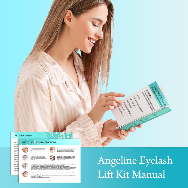 Lash Lift Kit, Eyelash Perm Kit, Semi-Permanent Eyelash Lift Kit,