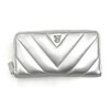 Victoria's Secret Large Wallet Zip-Around (Silver)