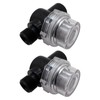 LINGSEE 2 Pack Transparent RV Water Pump Strainer Filter Compatible